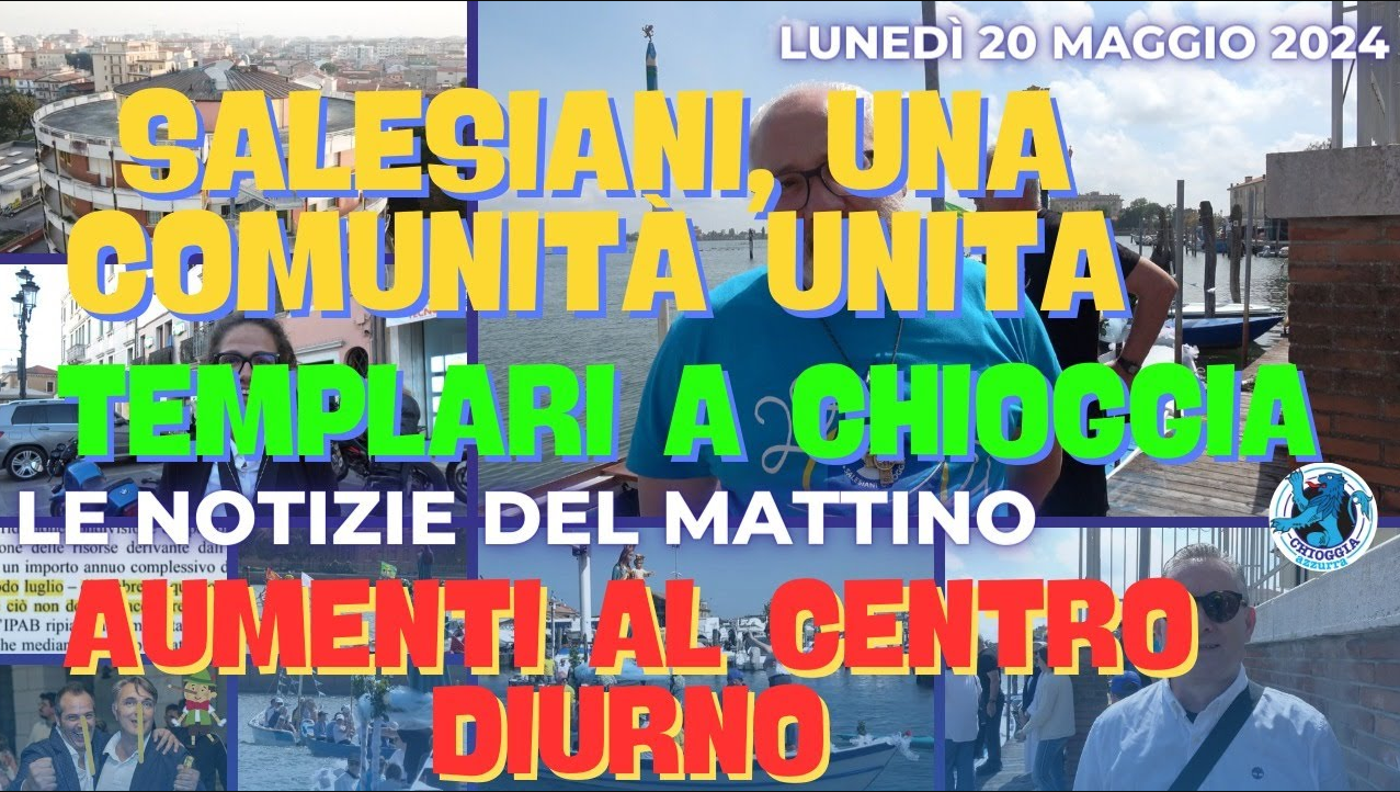 COSA C'E' DI NUOVO lunedì 20 maggio 2024