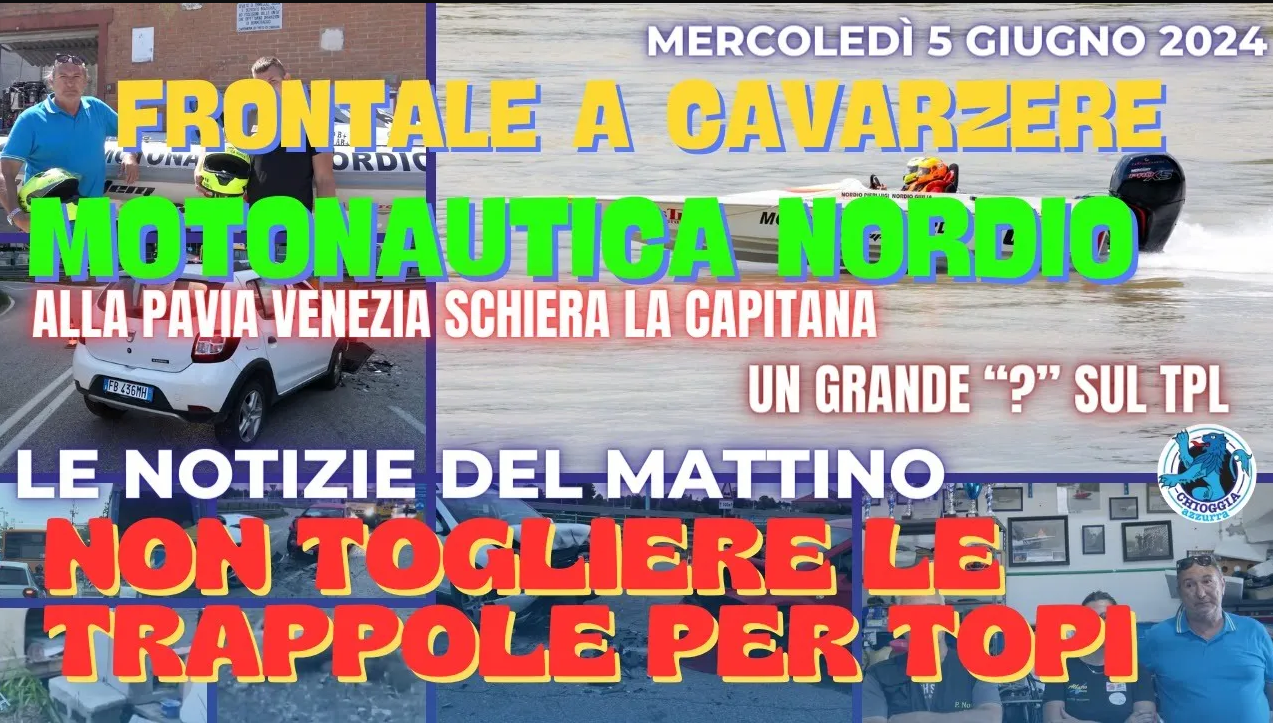 COSA C'E' DI NUOVO, Le notizie di oggi, mercoledi 5 giugno 2024