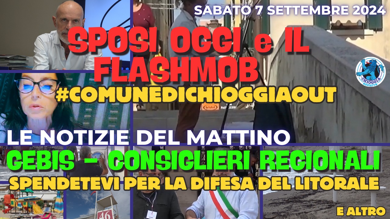 COSA C'E' DI NUOVO, Le notizie di oggi, sabato 7 settembre 2024