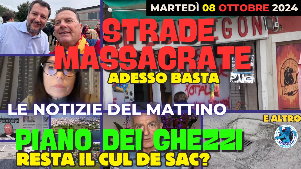 COSA C'E' DI NUOVO, le notizie di oggi martedi, 8 ottobre 2024