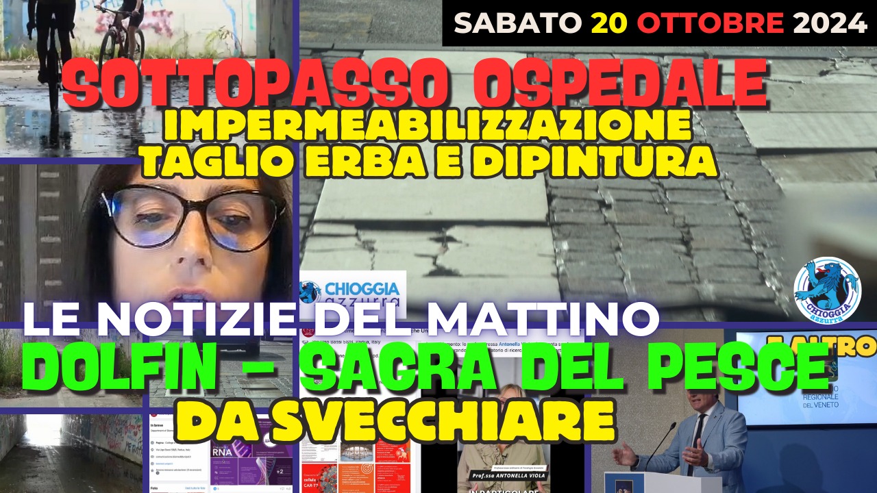 COSA C'E' DI NUOVO, Le notizie di oggi, 19 ottobre 2024, sabato