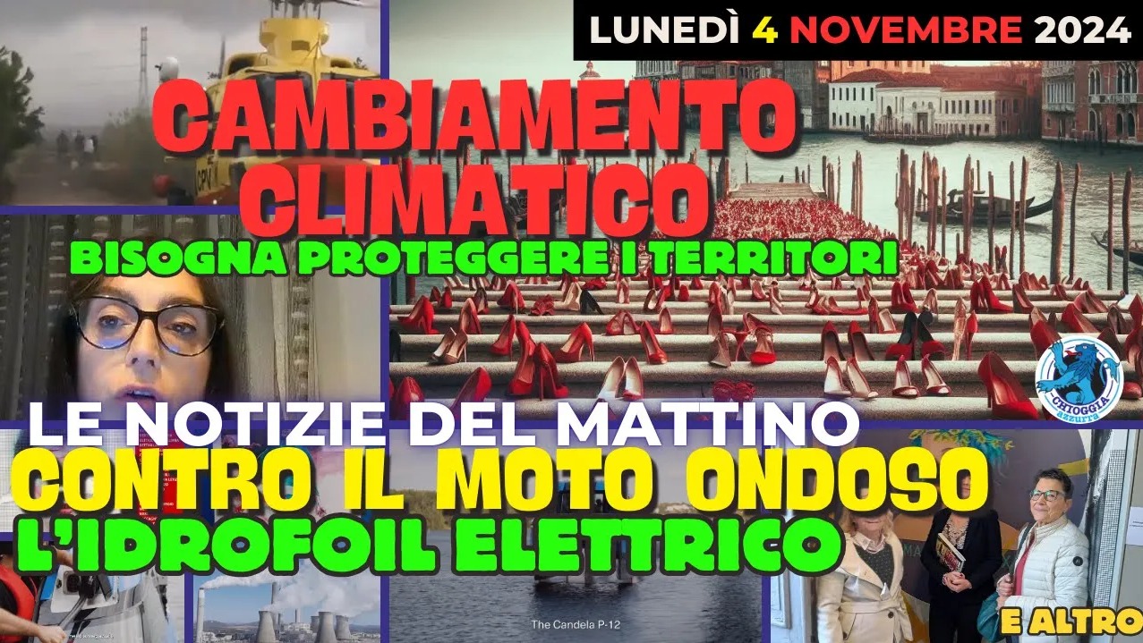 COSA C'E' DI NUOVO, Le notizie di oggi, 4 novembre 2024, lunedi