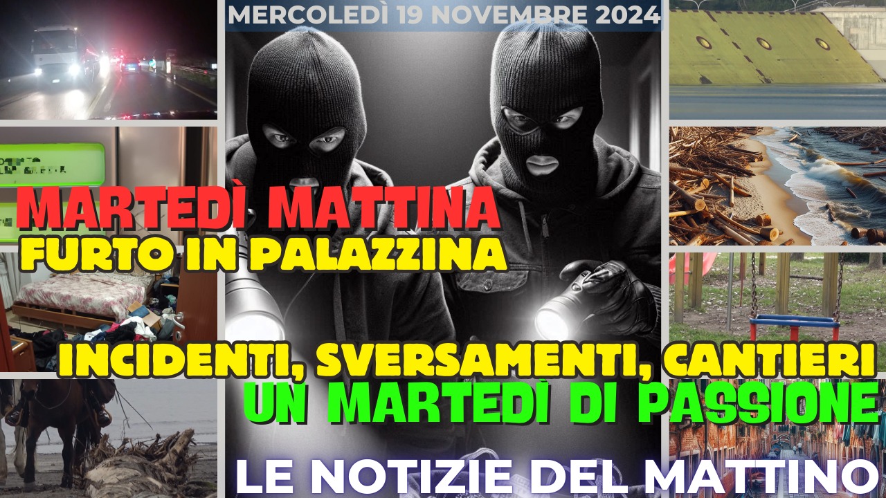 COSA C'E' DI NUOVO, Le notizie di oggi, mercoledi 20 novembre 2024