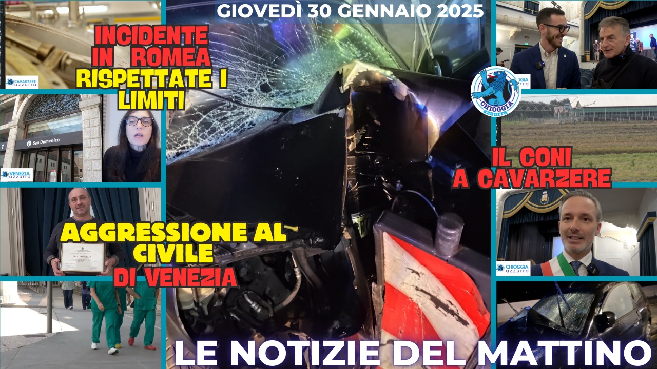 COSA C'E' DI NUOVO, Le notizie di oggi, giovedi 30 gennaio 2025