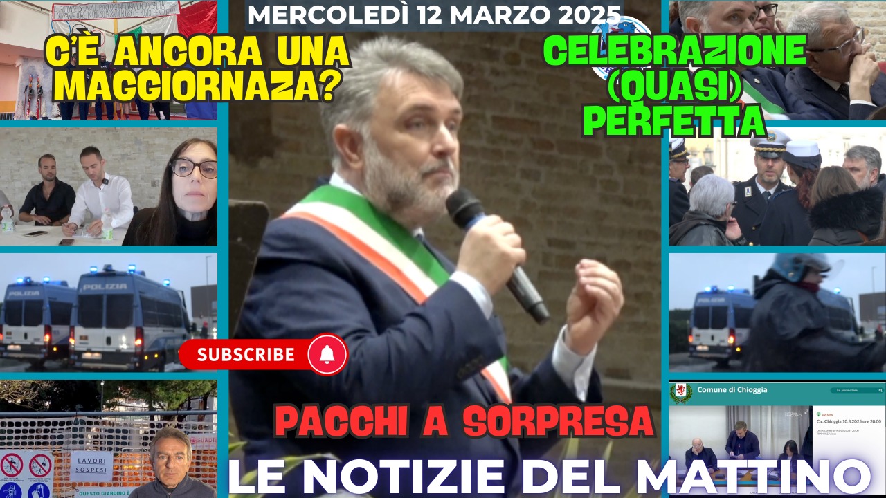 COSA C'E' DI NUOVO, Le notizie di oggi, mercoledì 12 marzo 2025