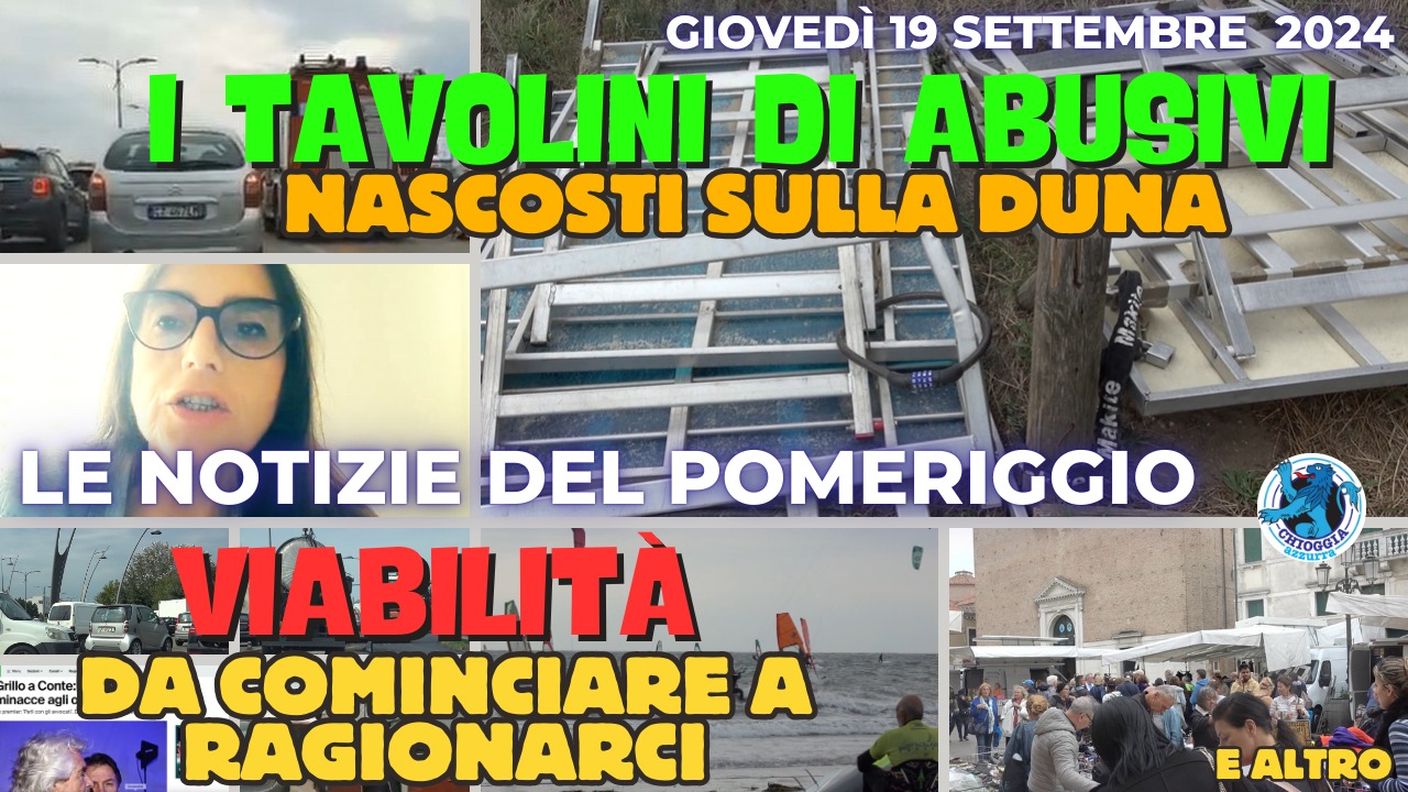 TG AZZURRA, Le notizie di oggi, giovedì 19 settembre 2024