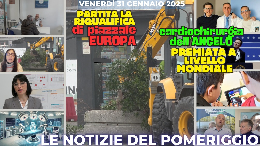 TG AZZURRA, Le notizie di oggi pomeriggio, venerdi 31 gennaio 2025