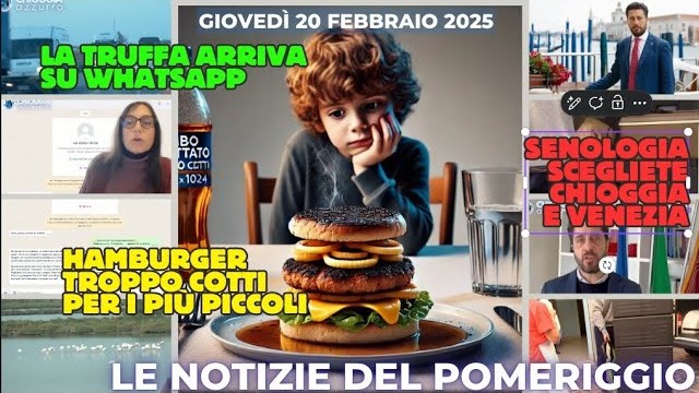 TG AZZURRA, Le notizie di oggi, giovedi 20 febbraio 2025   4K