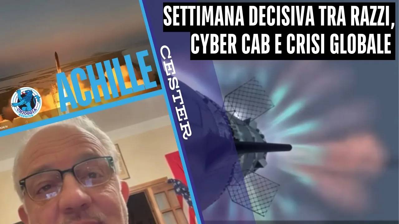 SETTIMANA DECISIVA TRA RAZZI, CYBER CAB E CRISI GLOBALE